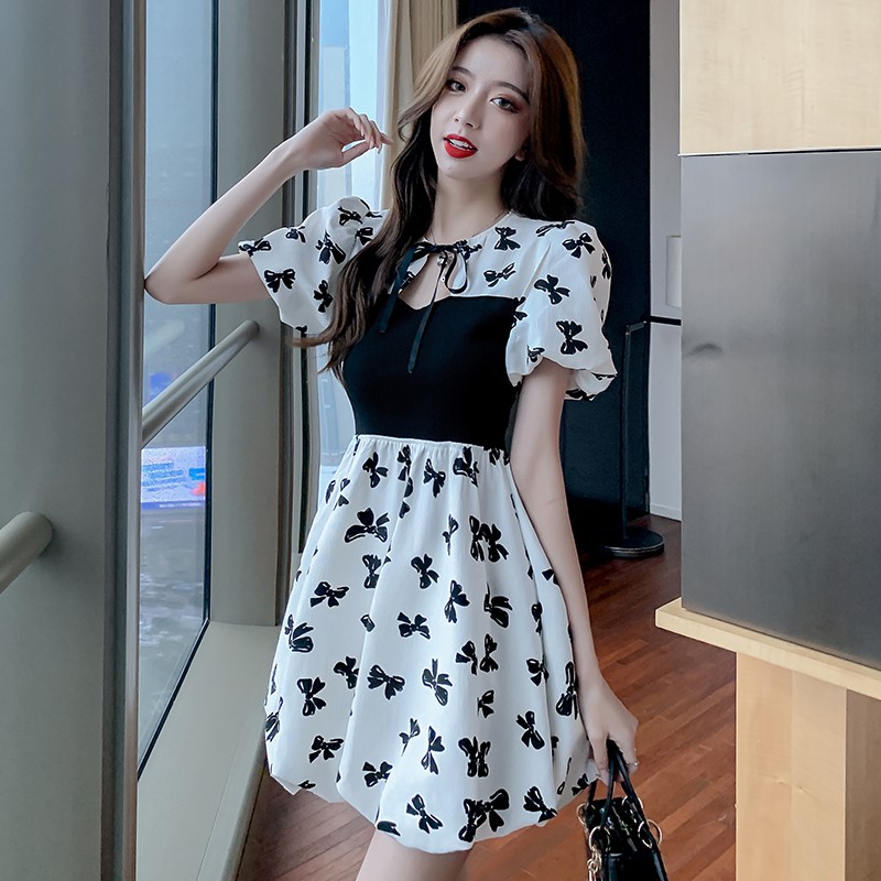 Korean style girl on sale dress