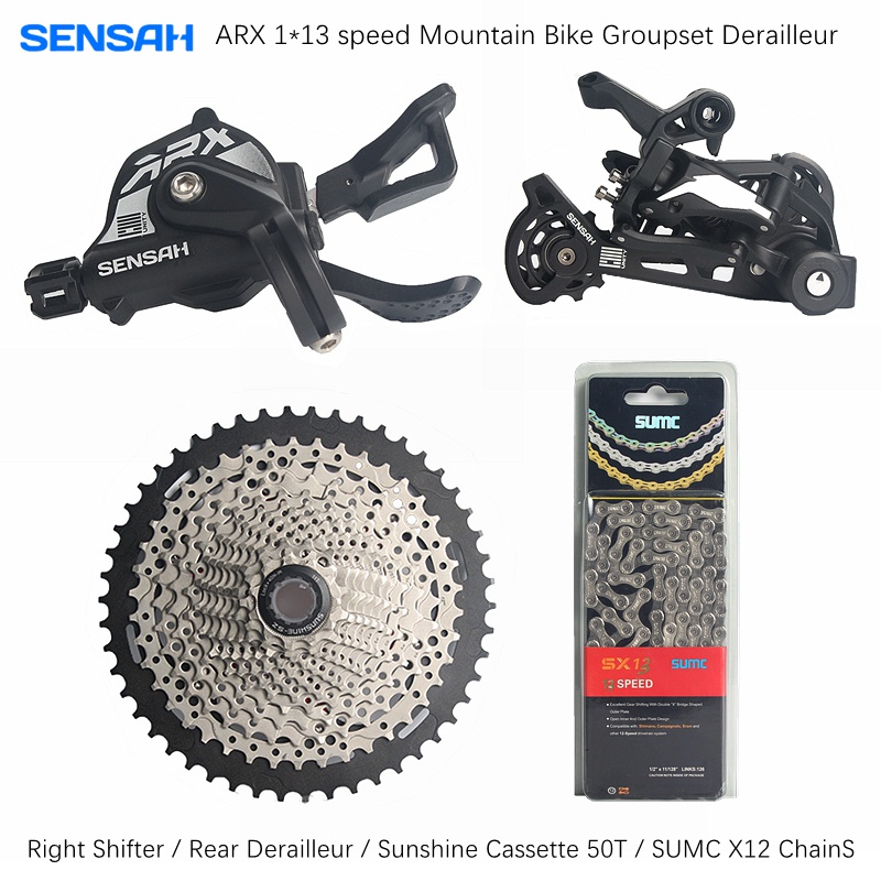 Sensah discount mtb groupset