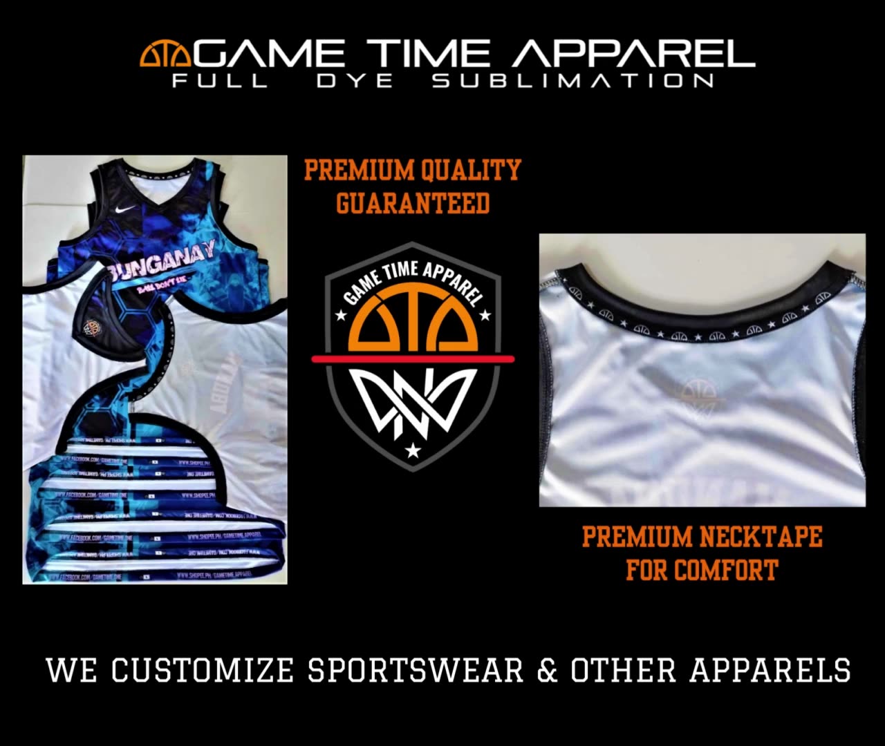 Game Time Apparel, Online Shop Shopee Philippines