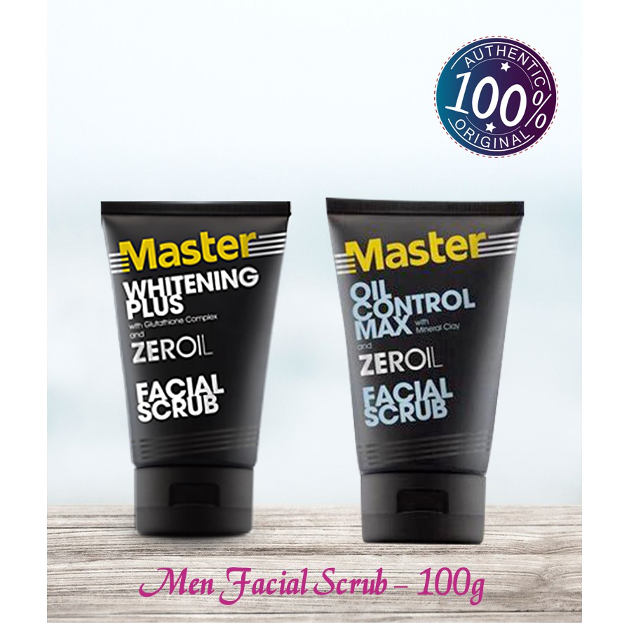 Master facial deals scrub