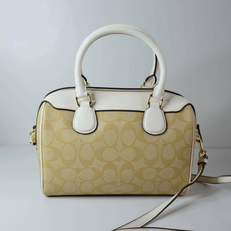 Coach mini bennett satchel in store signature canvas