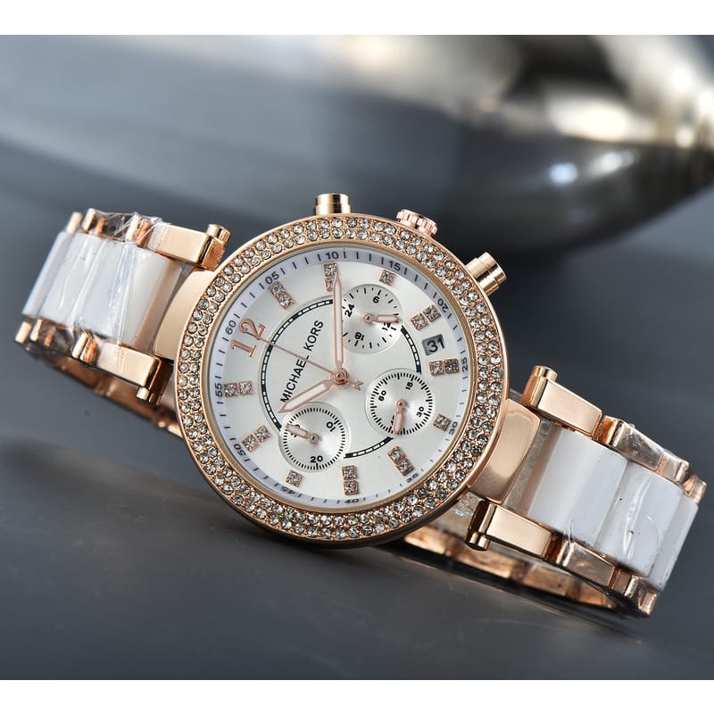 Mk on sale crystal watch