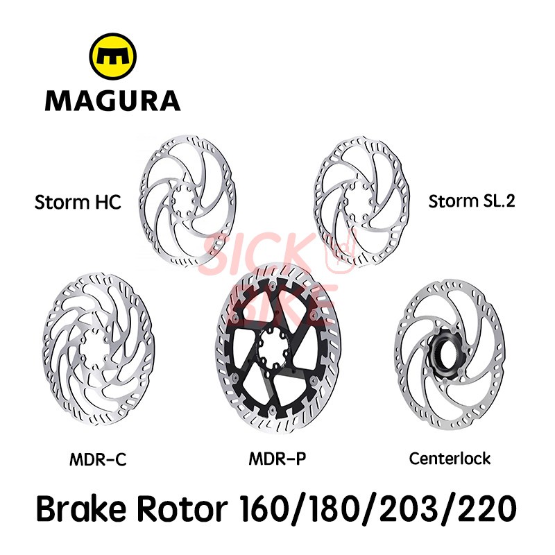 READY Stock】☄🅢🅸🅒🅺Magura Disc Brake Rotor Storm HC/SL.2/MDR-P