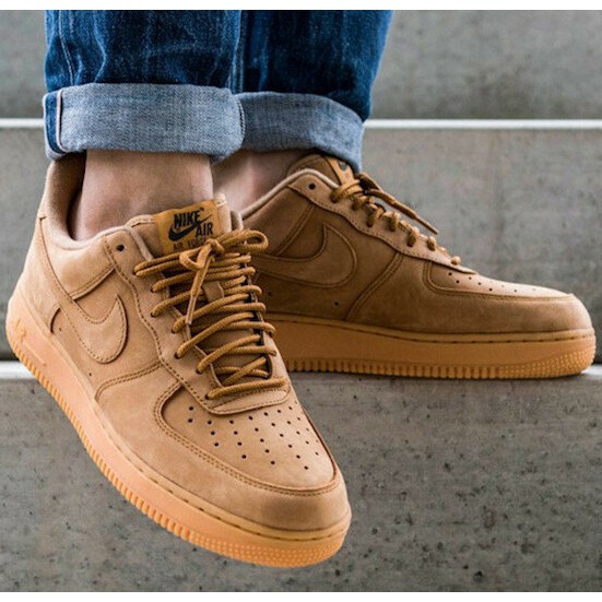 Air force outlet 1 leather brown