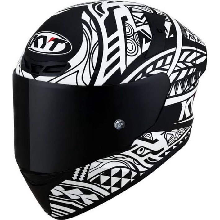 Kyt helmet black and hot sale white