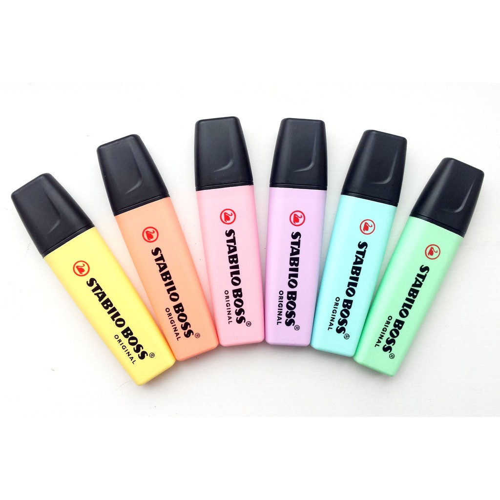 Stabilo Boss Pastel Highlighters - 11 color options – The Paper + Craft  Pantry