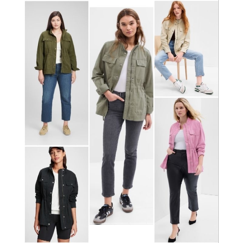 Gap women's hot sale utility jacket