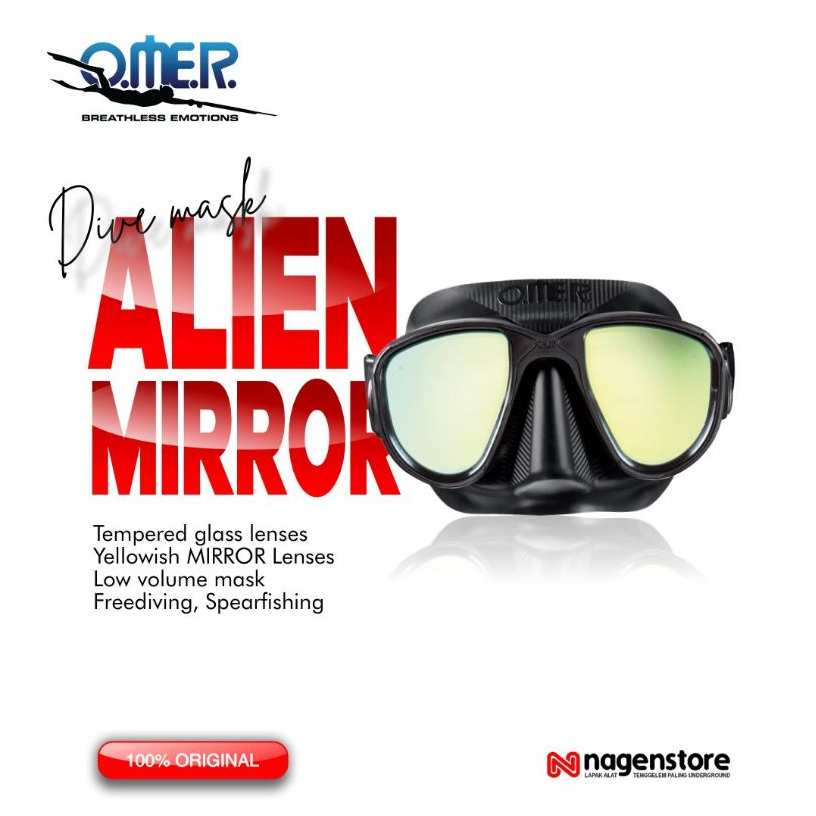 Omer Alien Spearfishing Mask