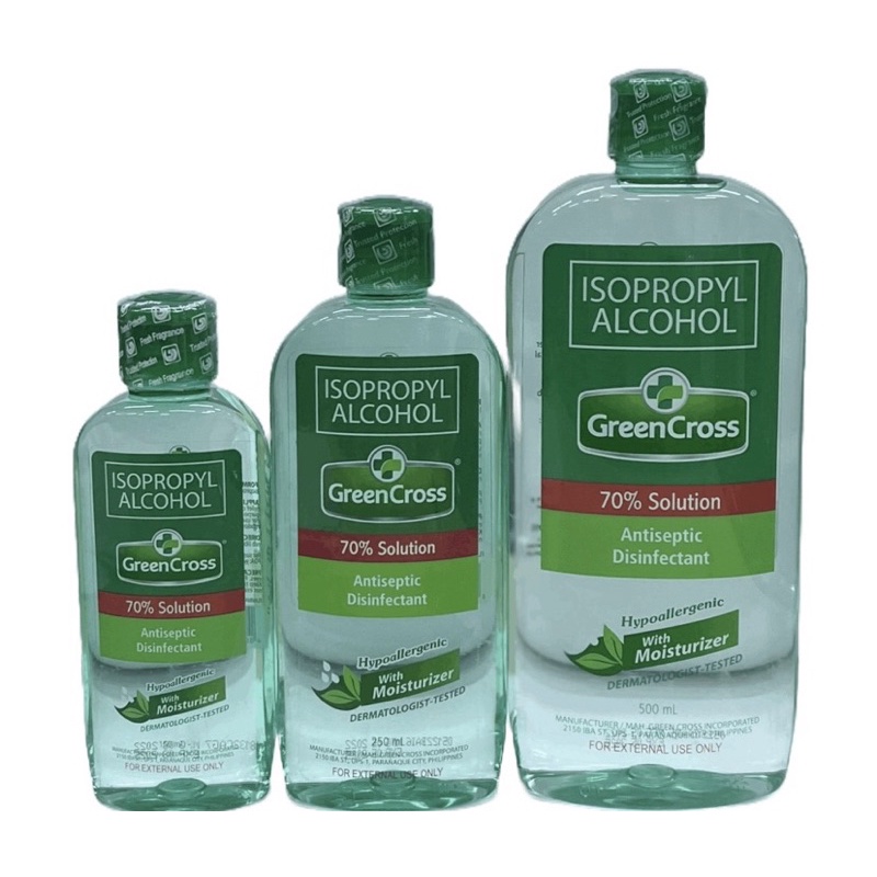 Green Cross Isopropyl Alcohol 70% Solution with Moisturizer