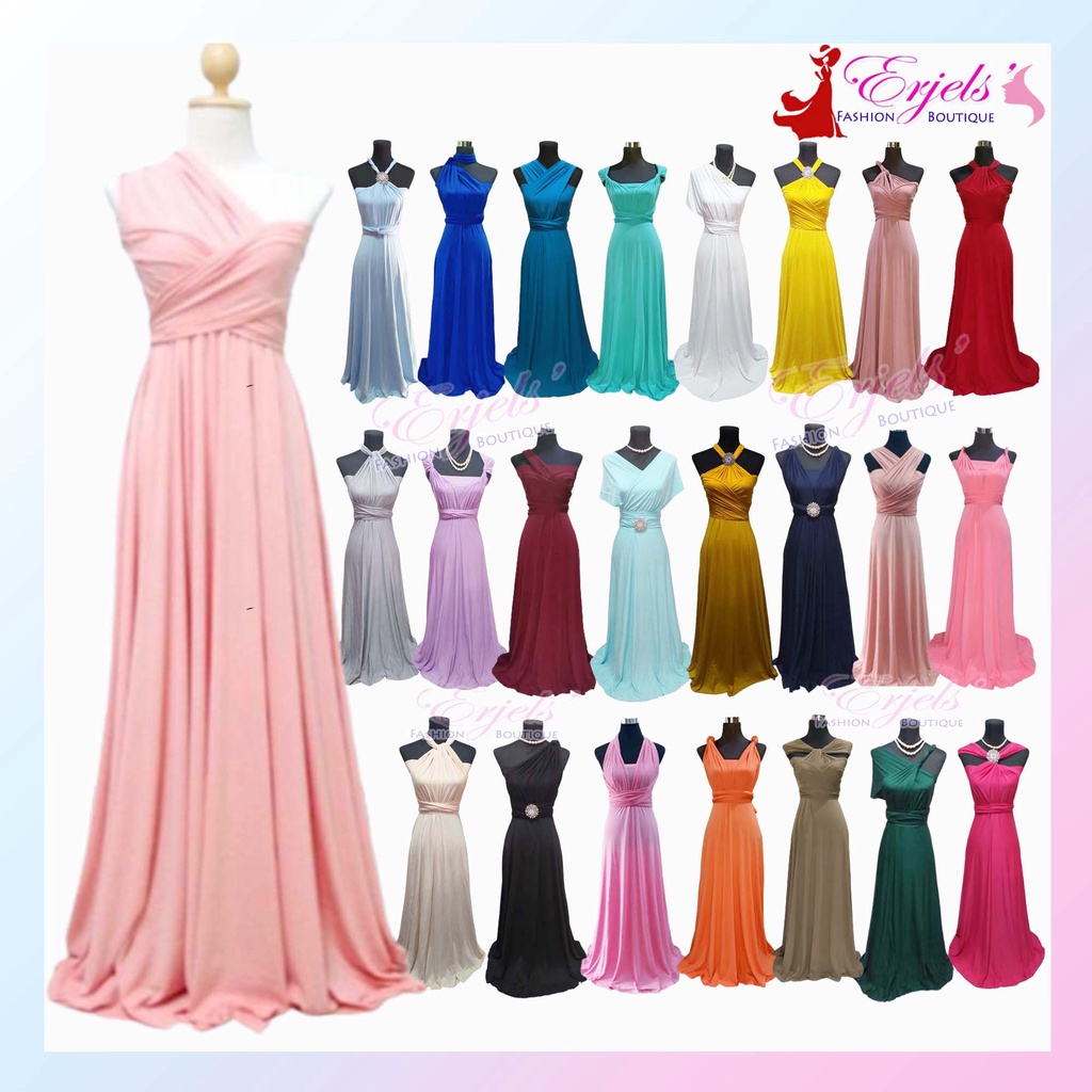 Infinity dress lazada sale