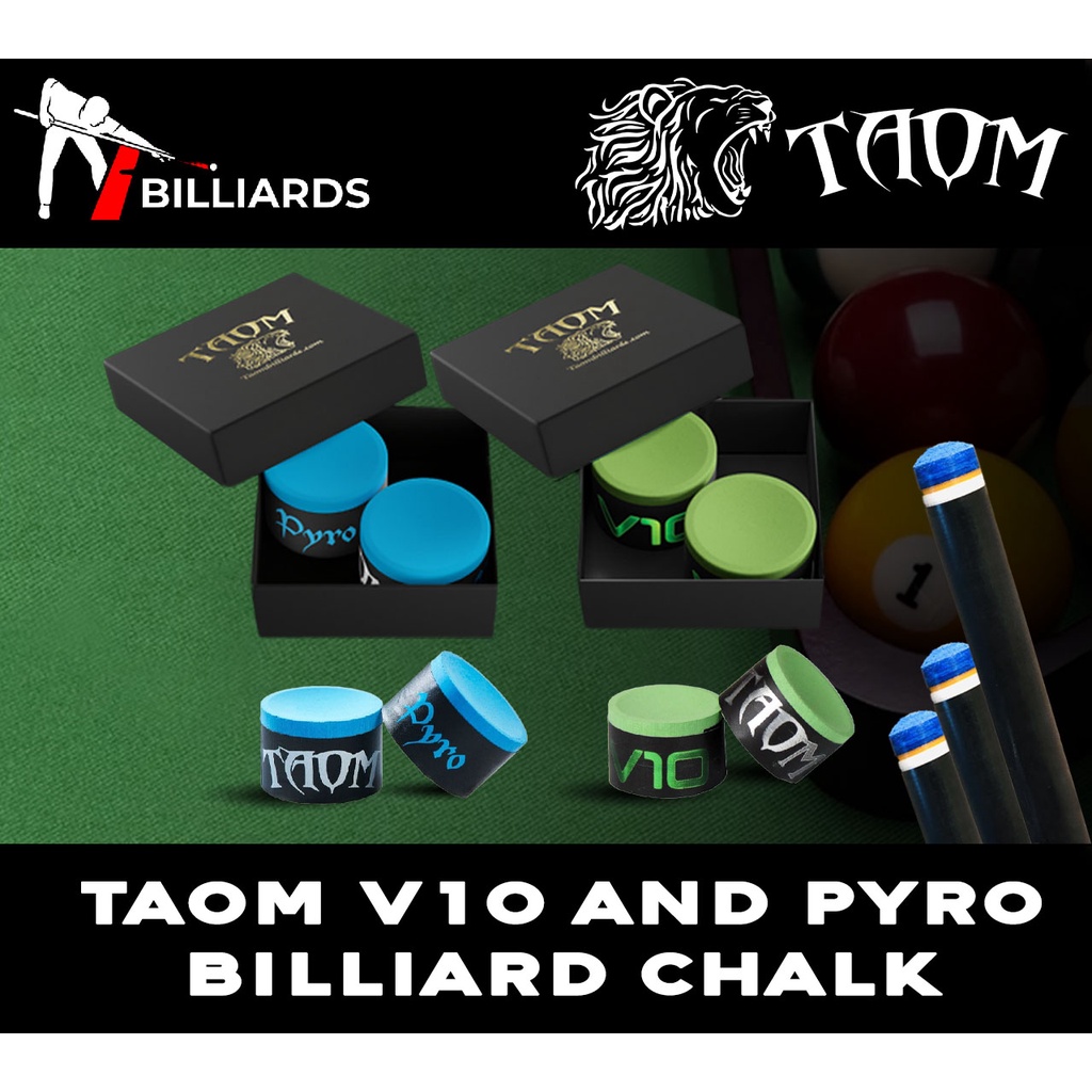 Billiard chalk : BLUE TAOM CHALK PYRO, Billiard chalk