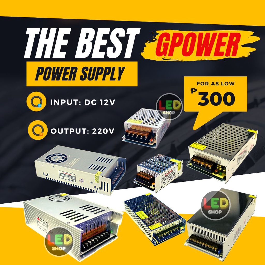Power Supply Transformer Driver 60w, 120w, 200w, 240w, 360w 12v (AC to DC)Transformer  for radio base
