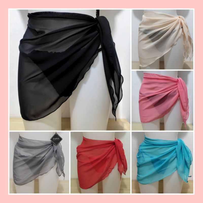 Swimsuit Cover up Side tie Best fit SMALL MEDIUM ONLY Shopee