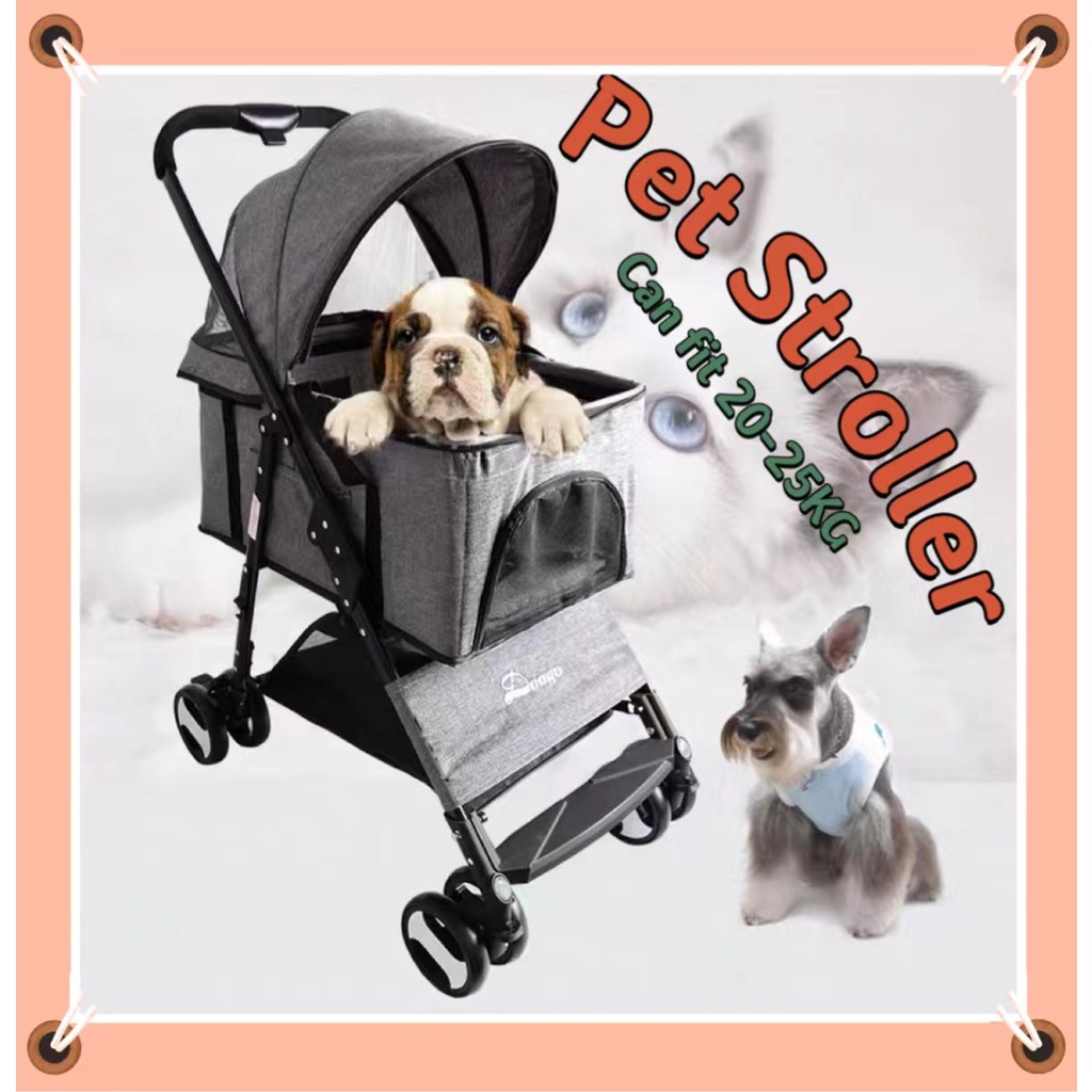 Dog 2025 stroller shopee