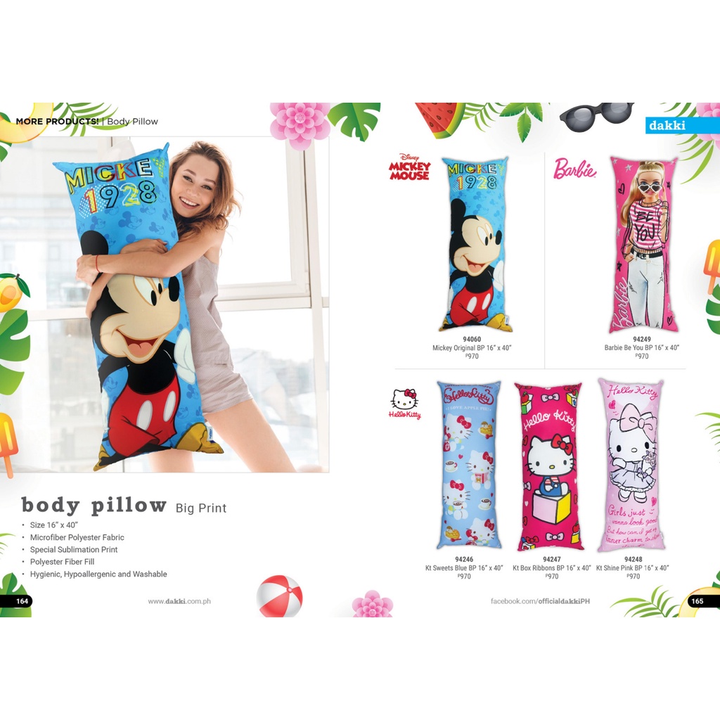 Mickey mouse hotsell body pillow