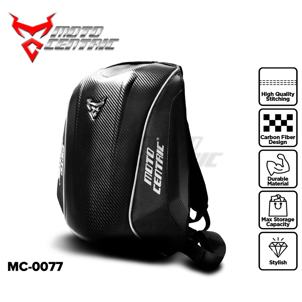 Motocentric Carbon Backpack Mc 0077 Shopee Philippines