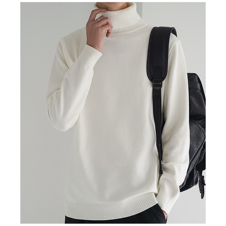 0832 New hot knitted turtle neck long sleeve for men s Shopee Philippines