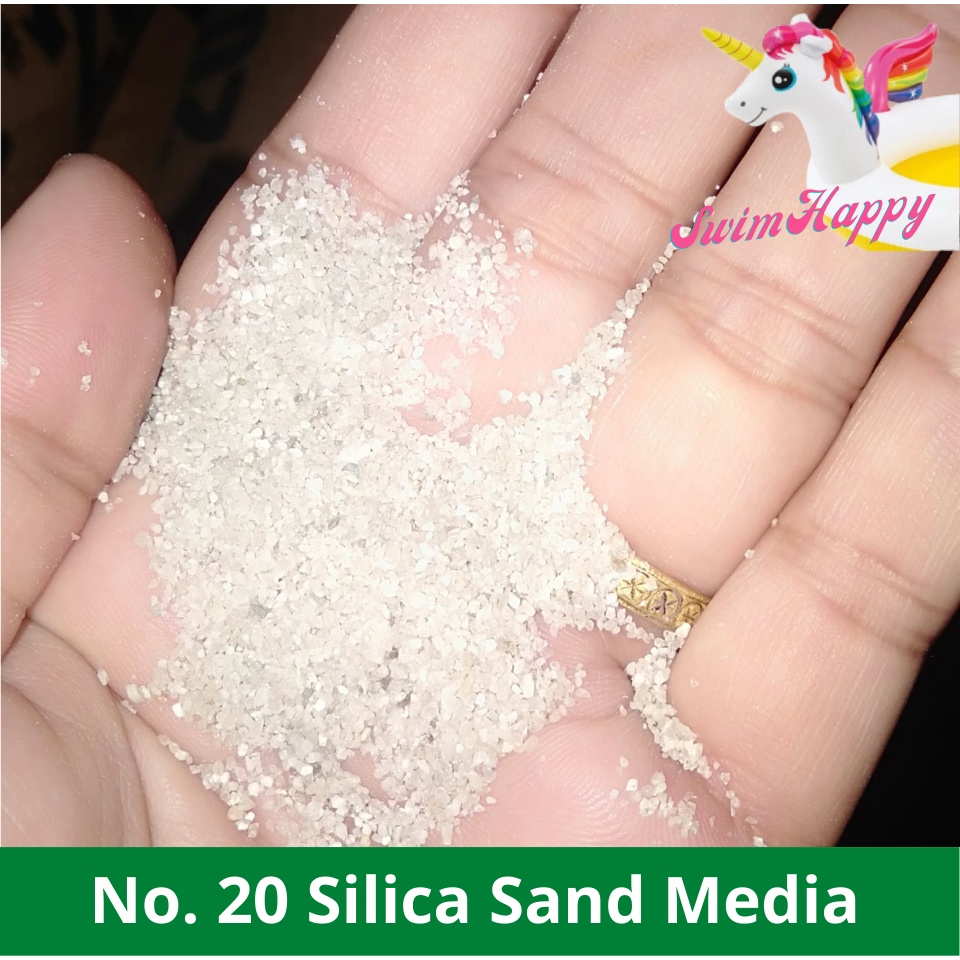 SwimHappy 10 Kilos No. 20 Silica Sand Sand Media for Sand Pump Filter