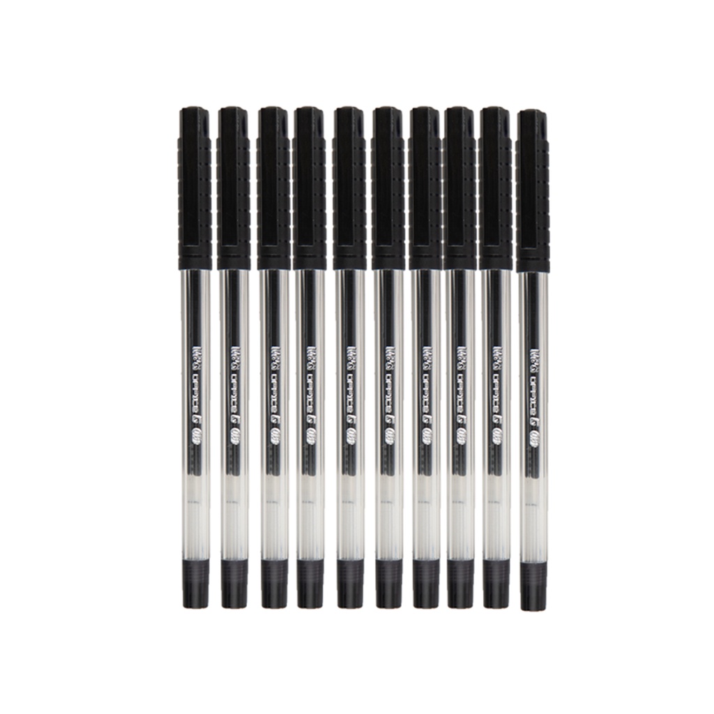 M&G Fine Point Gel Pens,0.5mm,Black,Blue Ink Pen,Box of 12