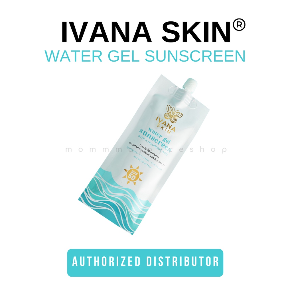 IVANA SKIN WATER GEL SUNSCREEN SPF 50 | Shopee Philippines