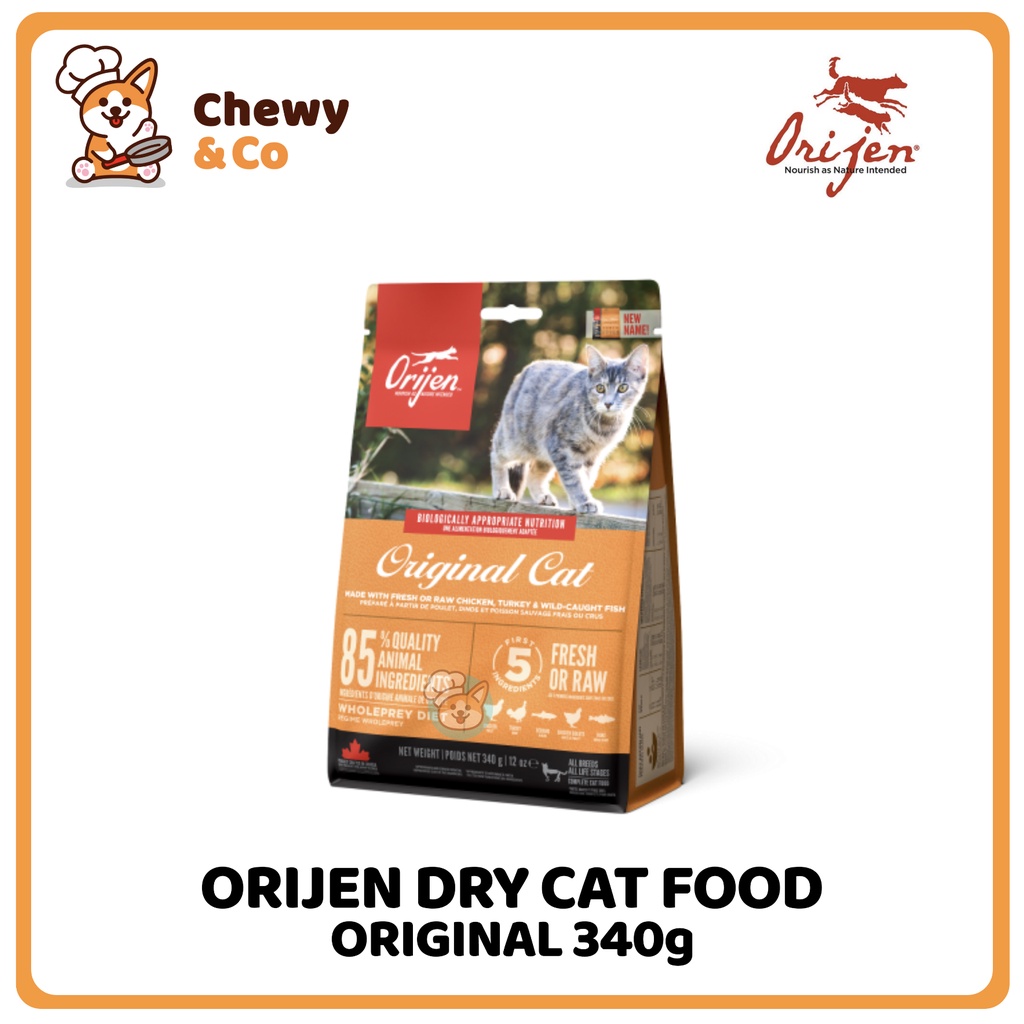 Orijen Dry Cat Food Original 340g Shopee Philippines