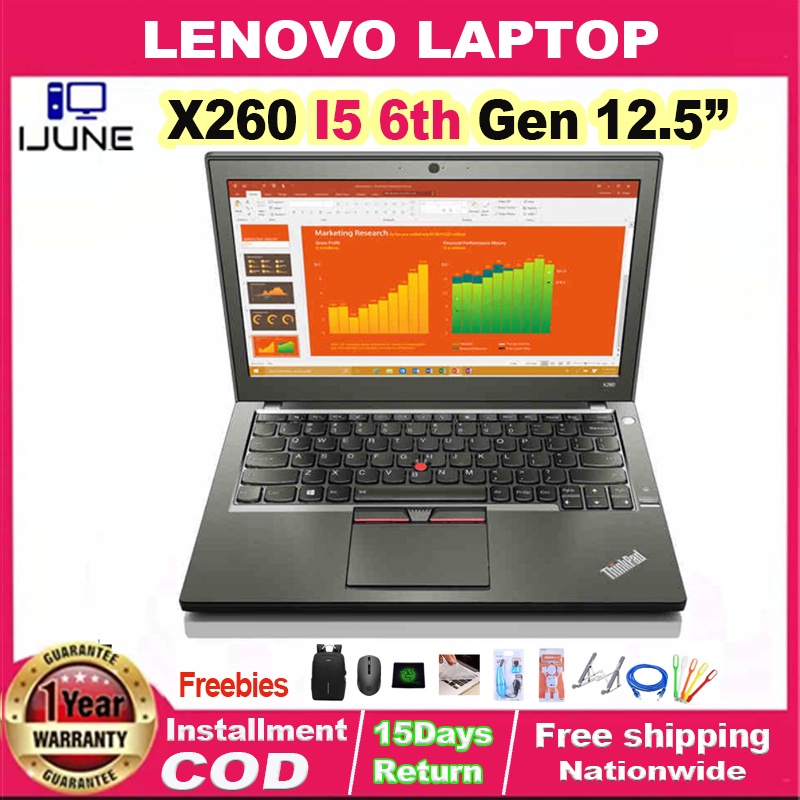 PROVISION LENOVO LAPTOP X260 Laptop intel i5 processor with 12.5