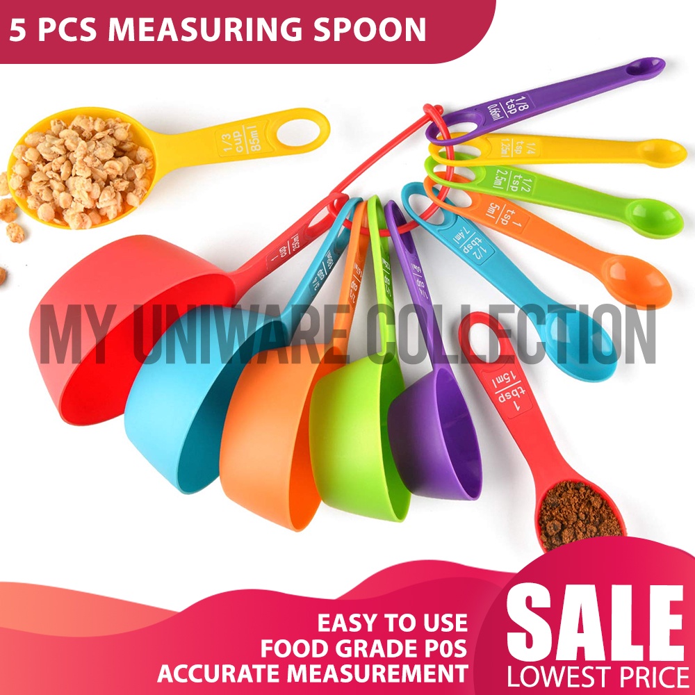 12PCS Colorful Measuring Cup And Spoon Set Stackable Measuring Cup Nested  Plastic Measuring Cup, Kitchen Measuring Cup Set for Baking And Cooking Up  to 30% off 