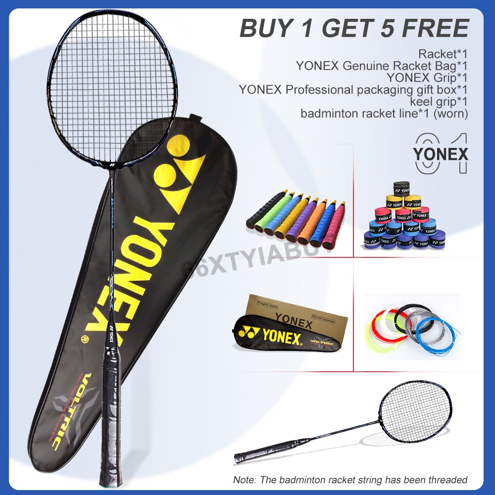 YONEX badminton racket original set carbon Single VTZF 4U G5 25Lbs full carbon fiber single Shopee Philippines