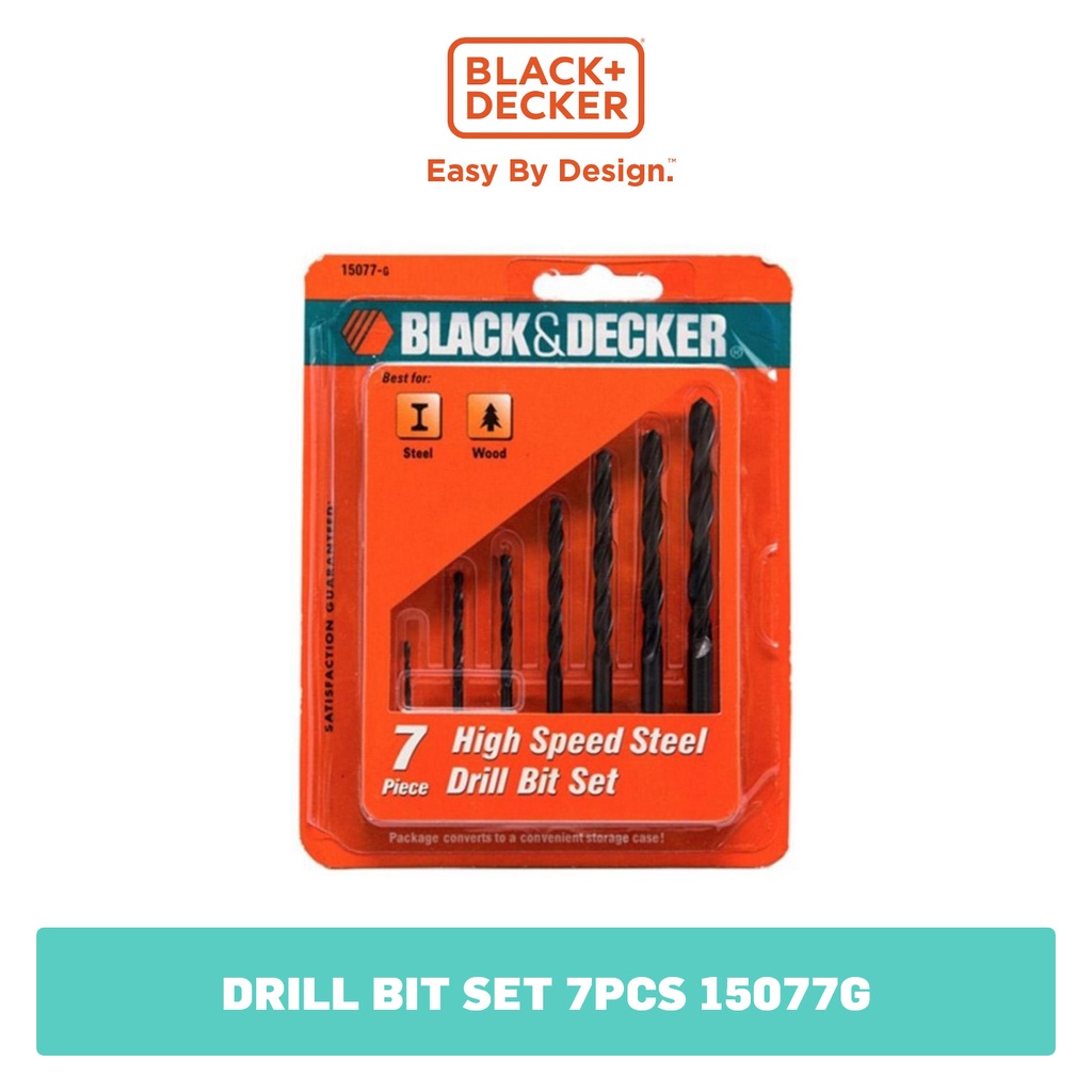 Black en decker discount bitset