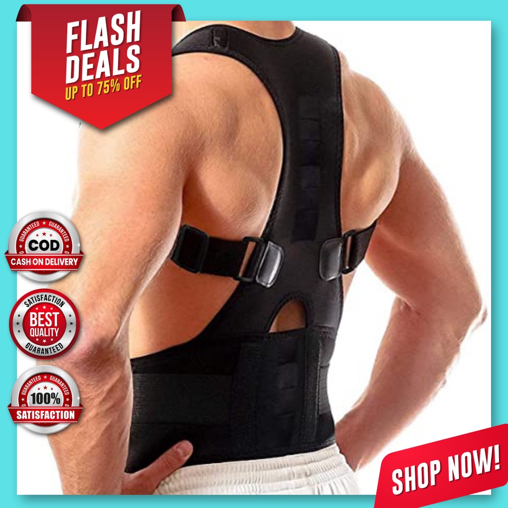 Buy flatmop New Posture Corrector Back Brace, Fully Adjustable