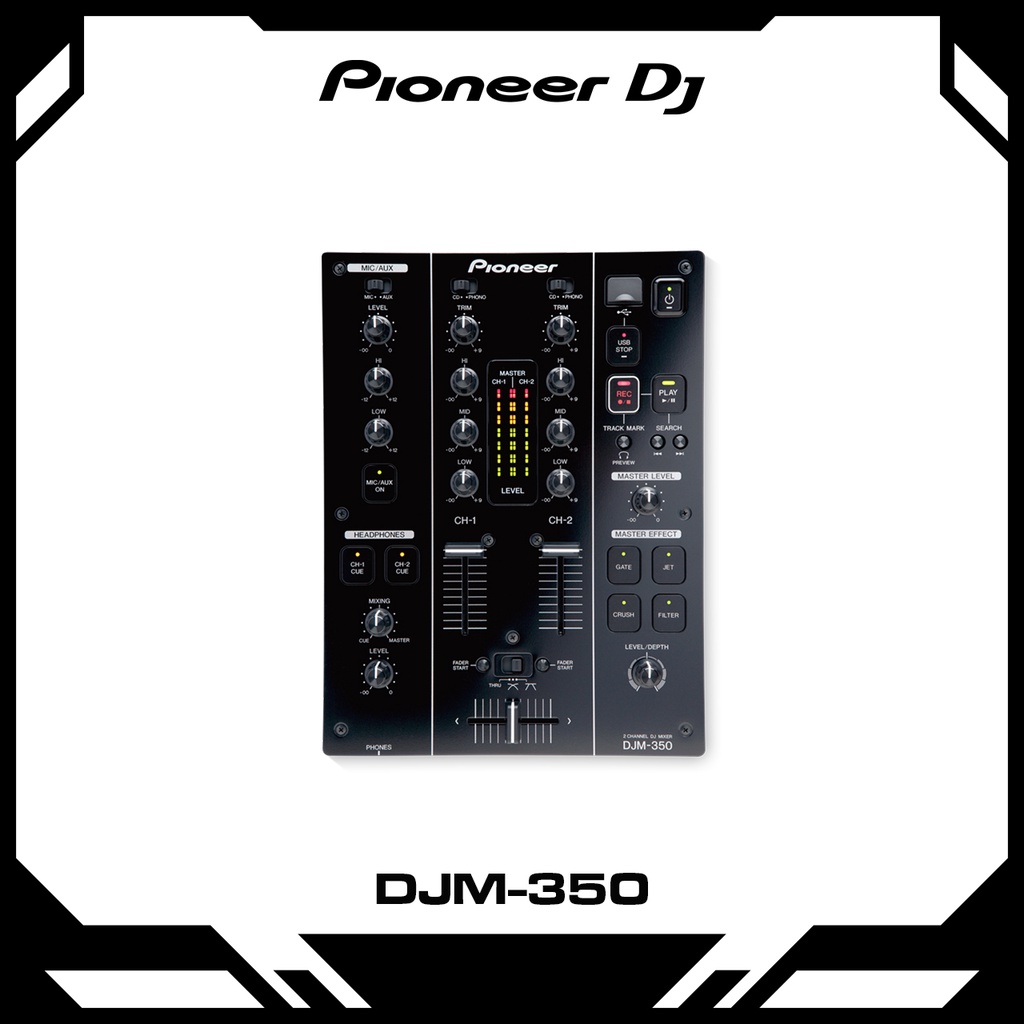割引特売 DJM-350（ミキサー）、PLX-500-K（ターンテーブル）×2 - 楽器 