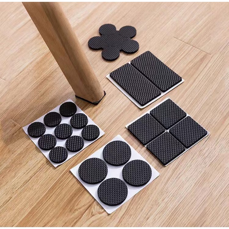 DIY furniture chair leg cushion cover table leg non slip mute rubber floor protector G H Shopee Philippines