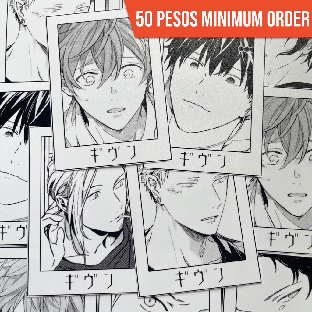 Given Anime Manga Photocard (Photopaper) | Shopee Philippines