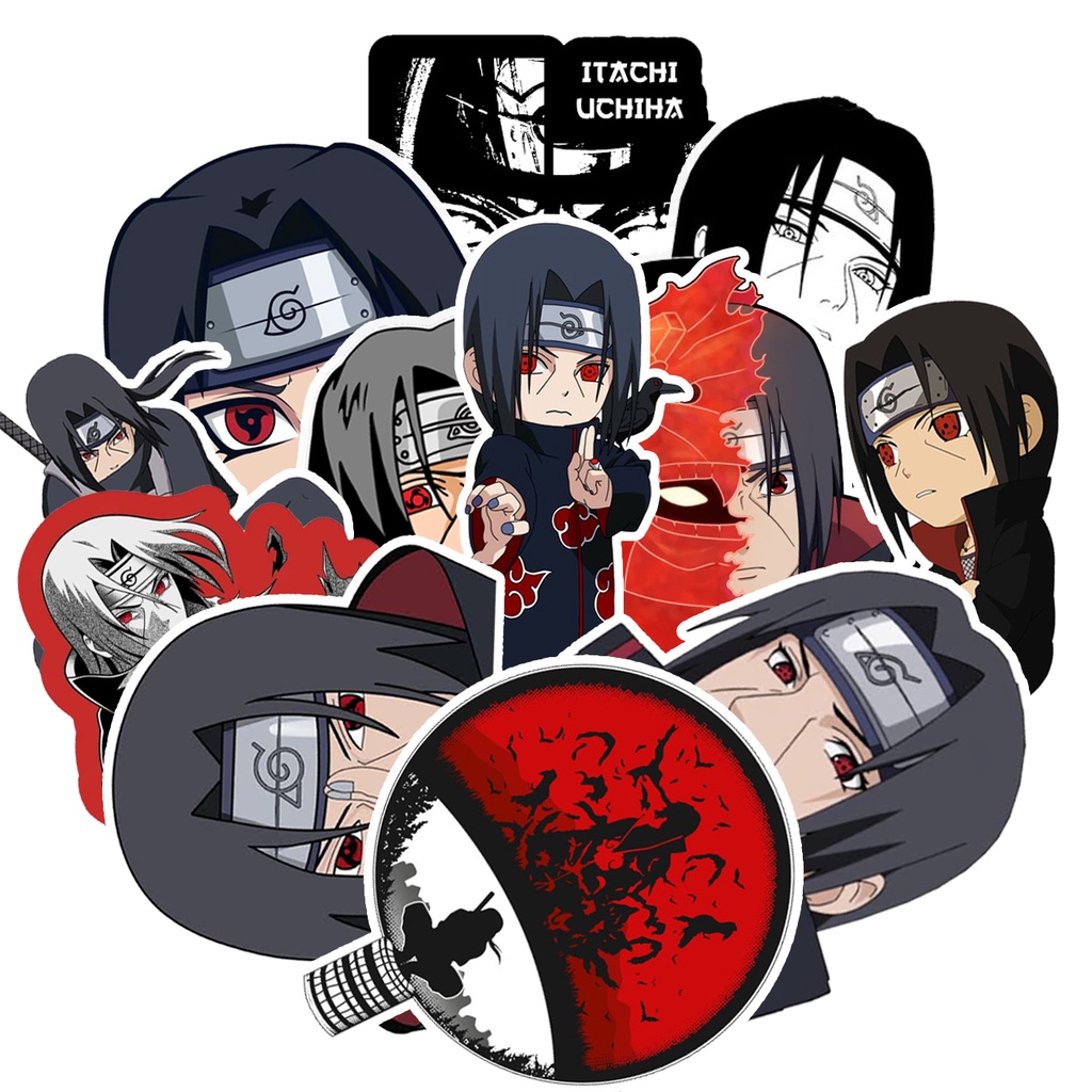 Naruto Itachi Uchiha Anime Sticker Pack (30pcs) | Shopee Philippines