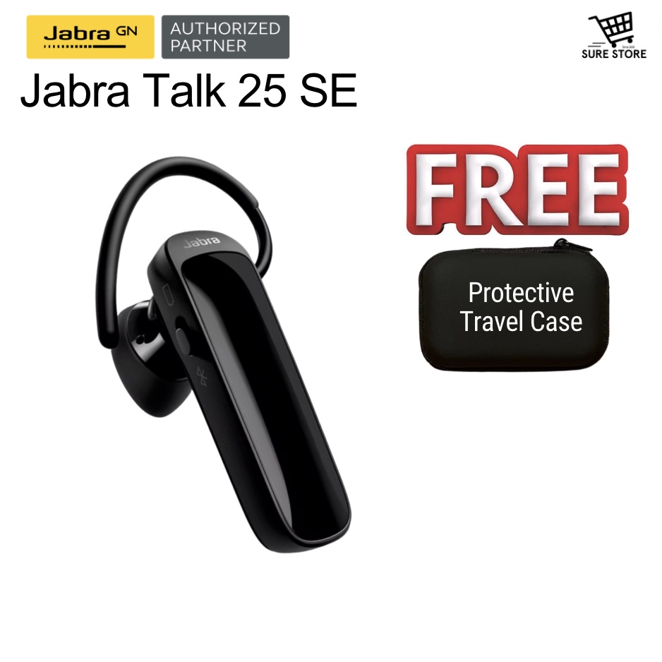 Jabra bluetooth headset online talk 25