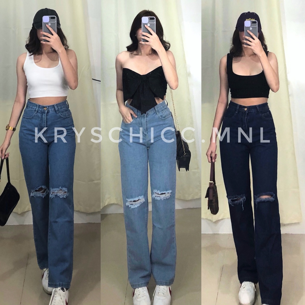 Shop bootcut pants for Sale on Shopee Philippines