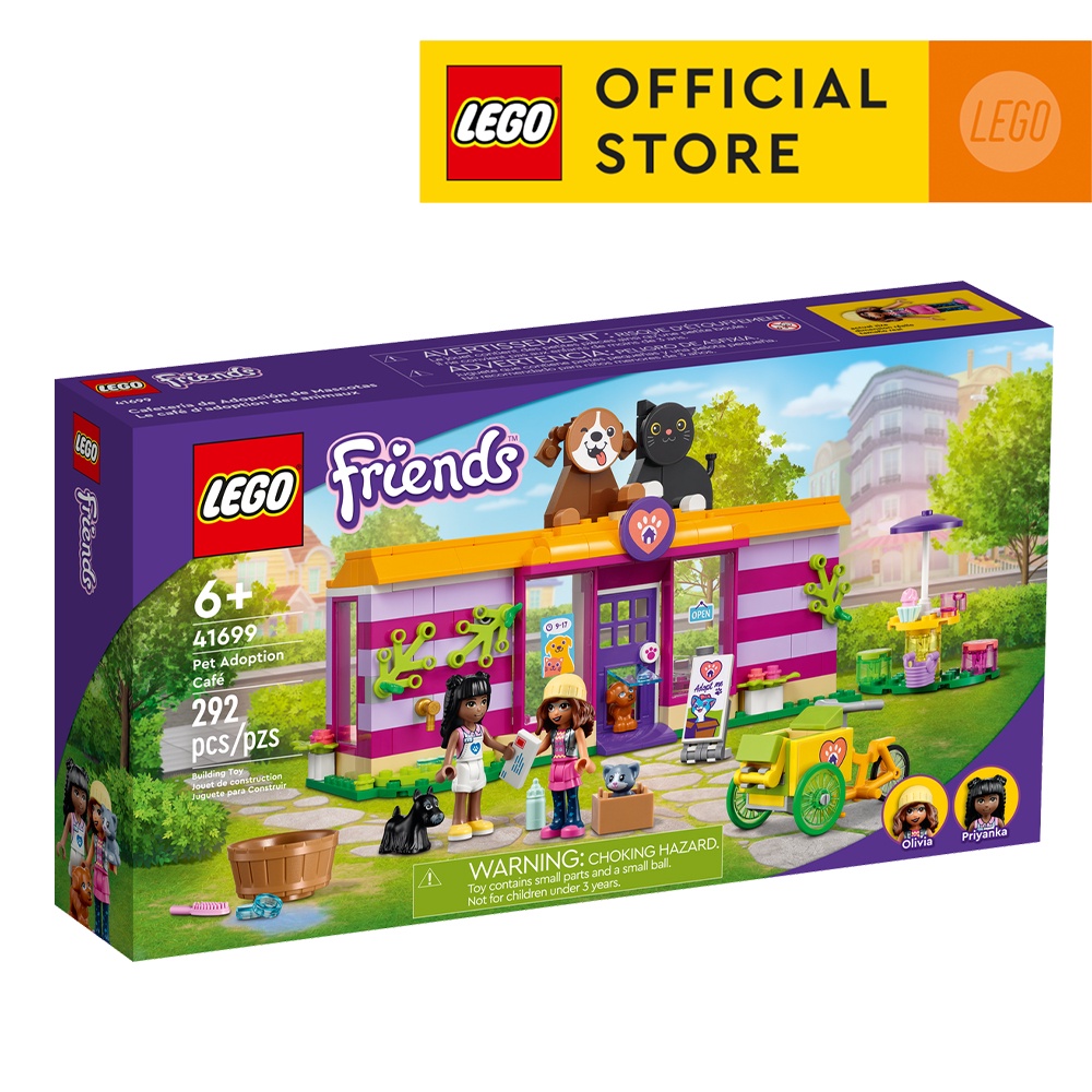 Pet Adoption Café 41699 | Friends | Buy online at the Official LEGO® Shop US