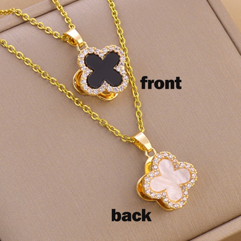 Famous hot sale clover necklace