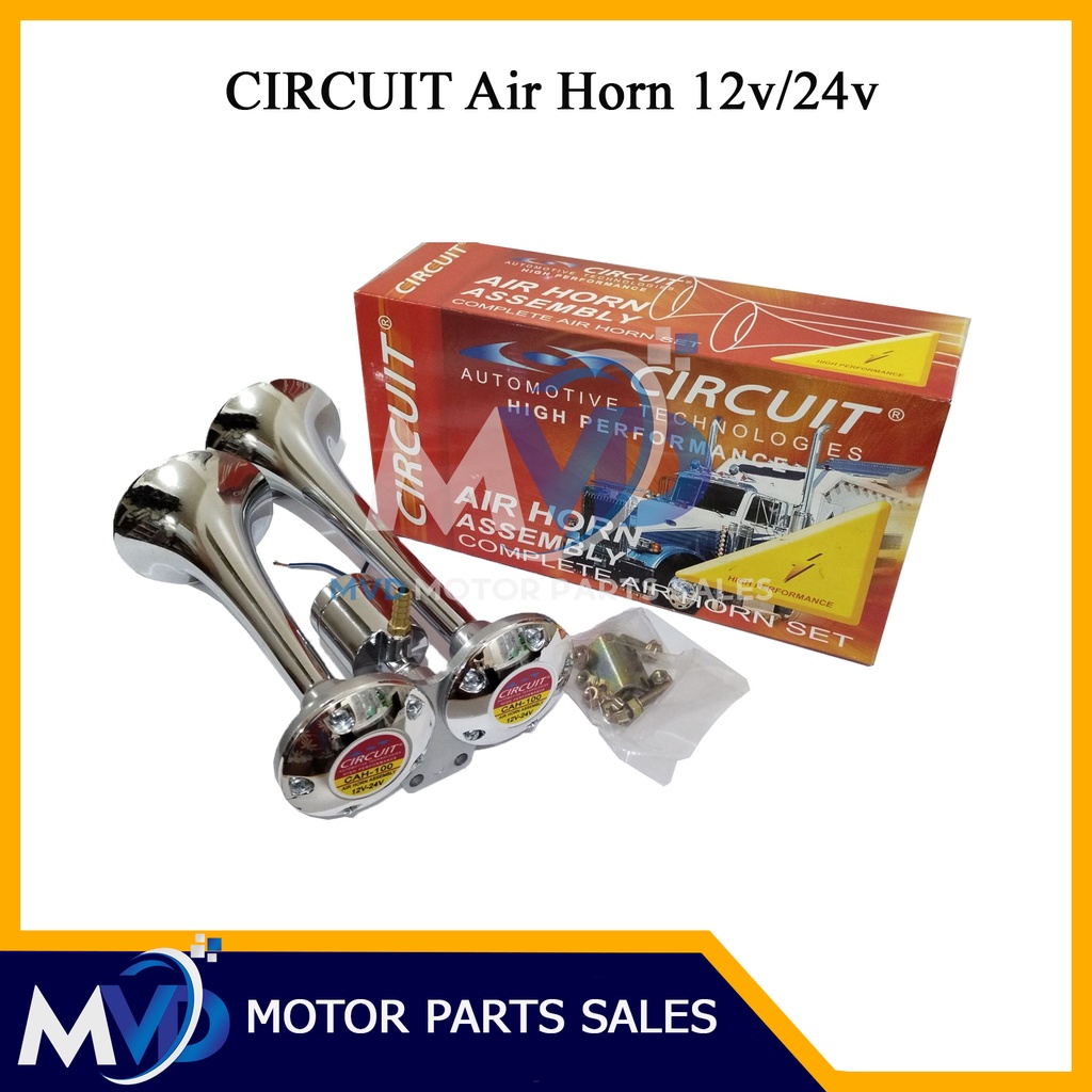 Circuit Air Horn Assembly 12v-24v High Performance