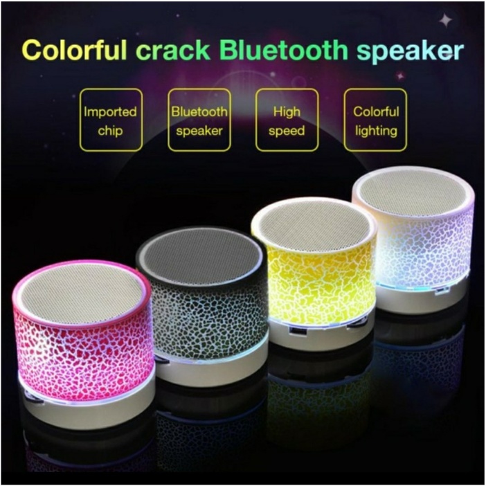Wireless Bluetooth Speaker Portable Mini Speaker with light Rechargeable Bluetooth Mini Speakers