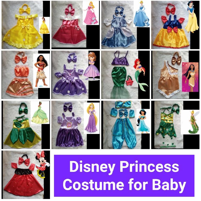 Baby girl disney princess clearance costume