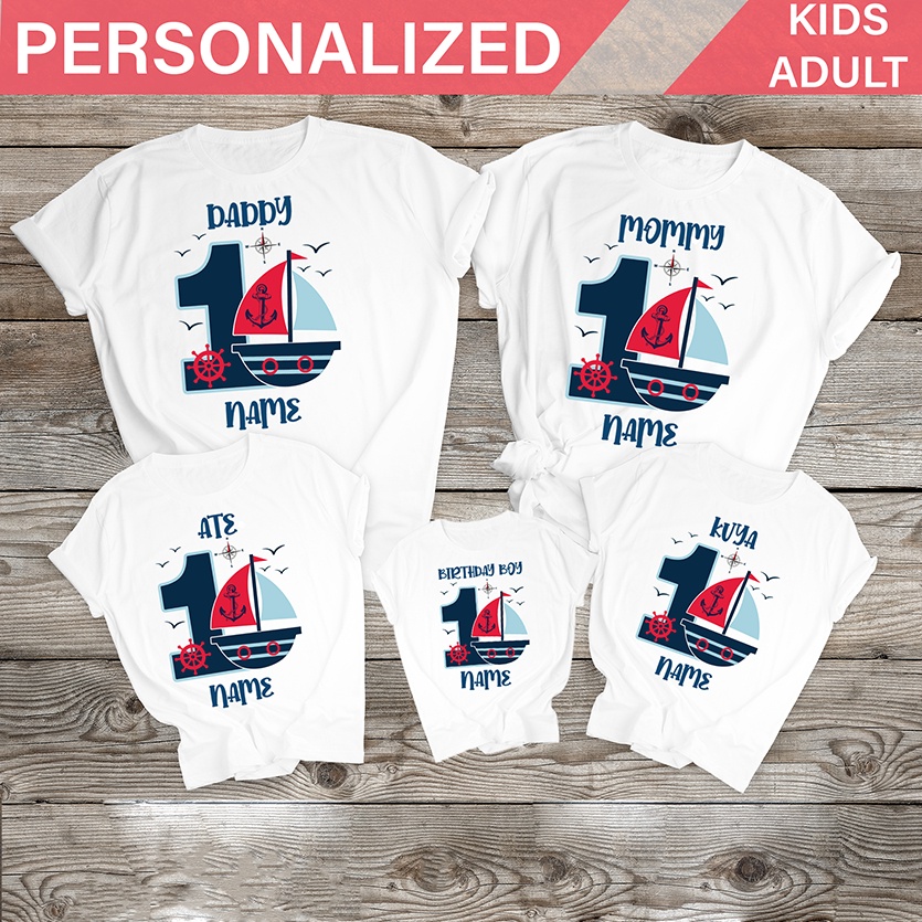 nautical family shirt