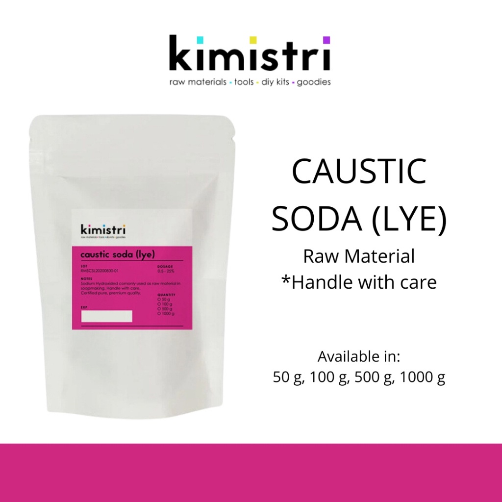 Caustic Soda Lye / Sodium Hydroxide for Soap-Making, Drain & Aircon  Cleaning (Pure, Premium Quality)