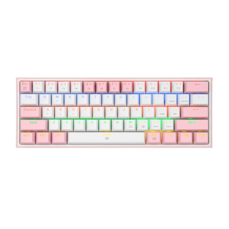 Redragon FIZZ K617 60 Pink Mechanical Gaming keyboard – Redragonshop