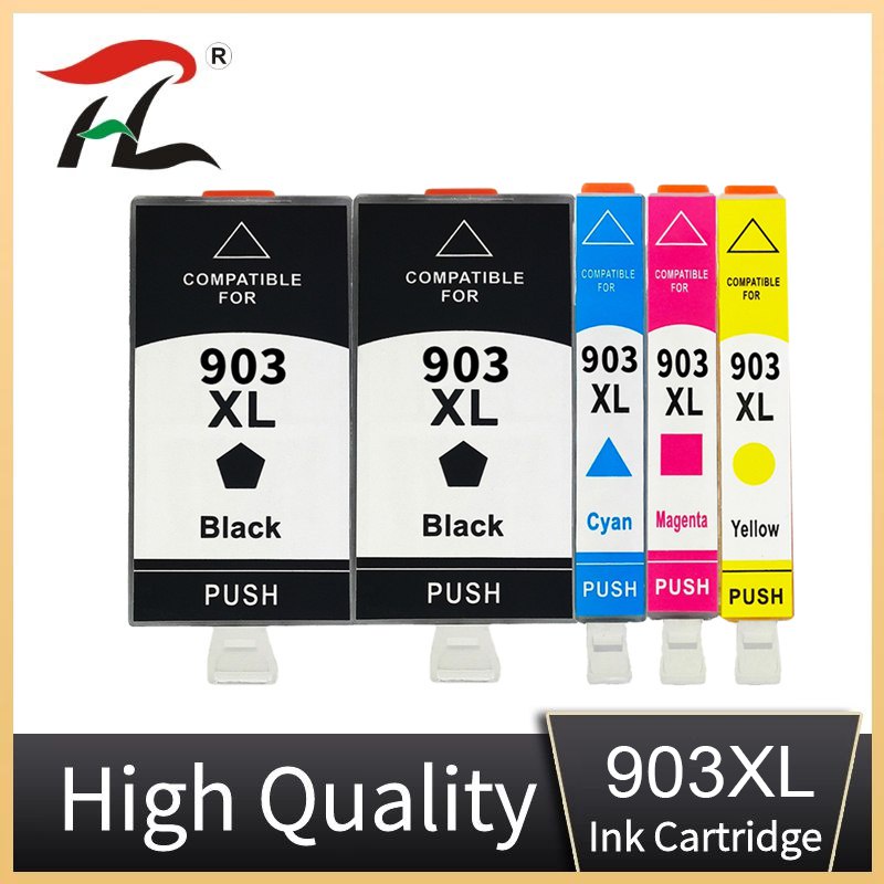 Aecteach 903 XL Full Ink Cartridge for HP 903XL For HP903xl Compatible for  HP Officejet Pro 6950 6960 6970 6975 Printer