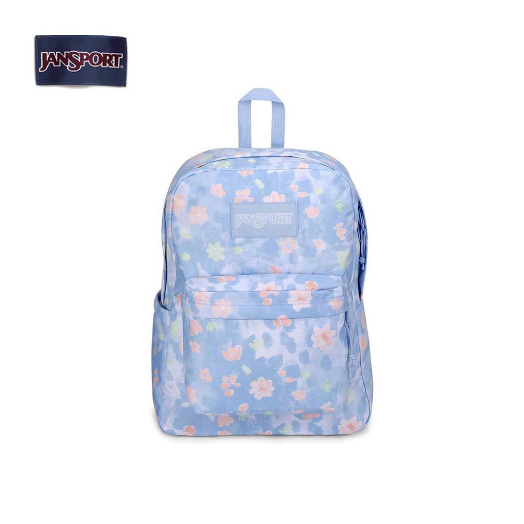 Pale blue jansport outlet backpack