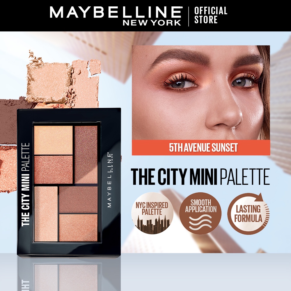 Maybelline the deals city mini palette