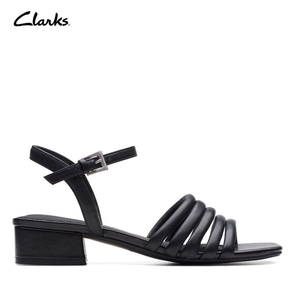 Clarks Women s Seren25 Part Strappy Sandals Black Shopee Philippines