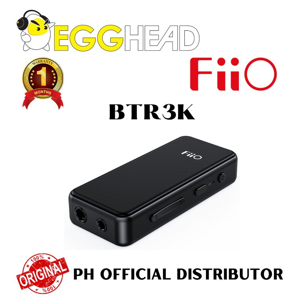 Fiio BTR3K Hi-Res Audio USB DAC AMP Bluetooth Receiver Headphone