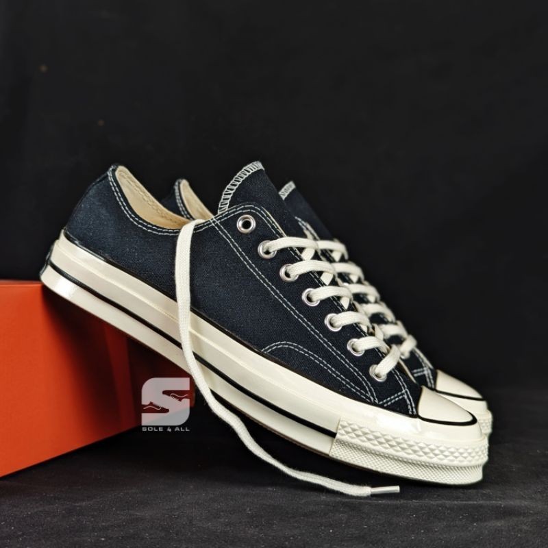 Converse 70s best sale low black egret